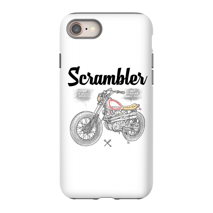 iPhone 8 StrongFit Scrambler by Afif Quilimo