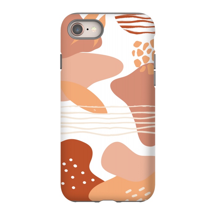 iPhone 8 StrongFit Terracotta earth by Martina