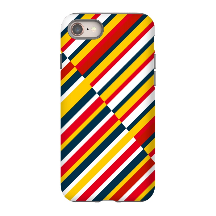 iPhone 8 StrongFit Bohemian Striped by TMSarts