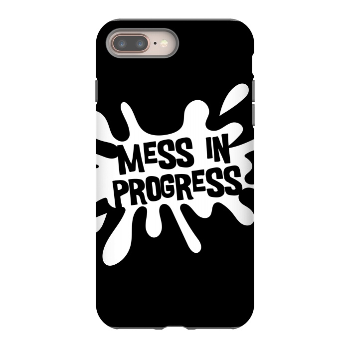 iPhone 8 plus StrongFit Mess in Progress II by Majoih
