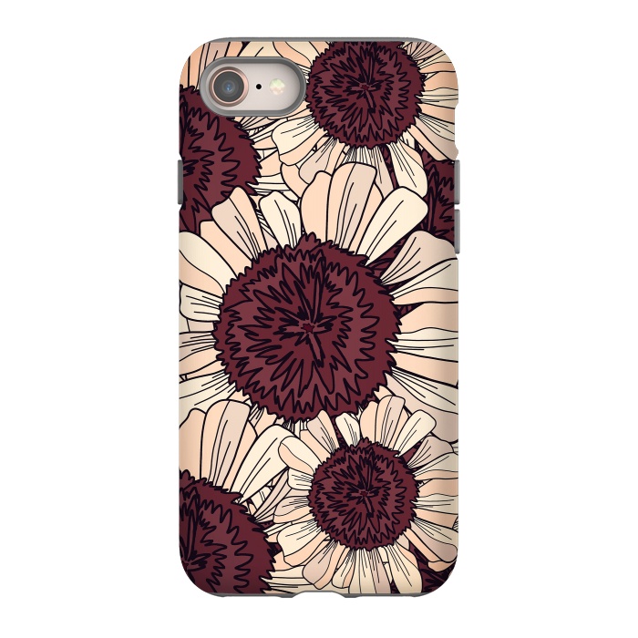 iPhone 8 StrongFit Autumn flowers by Steve Wade (Swade)