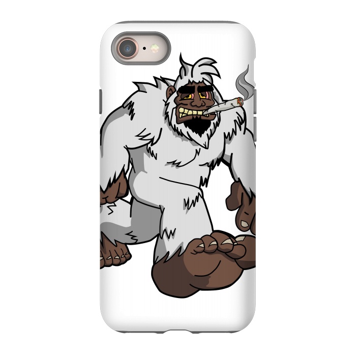 iPhone 8 StrongFit Chillin' Yeti by Area51 Designs