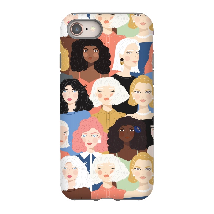 iPhone 8 StrongFit Girls Diversity by Jelena Obradovic