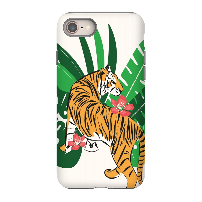 iPhone 8 StrongFit Tiger 010 by Jelena Obradovic