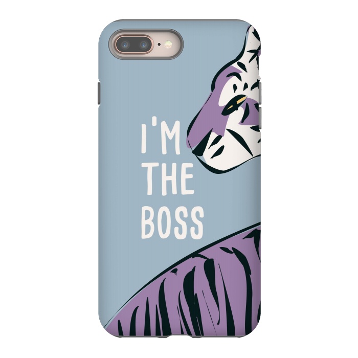 iPhone 8 plus StrongFit I'm the boss by Jelena Obradovic