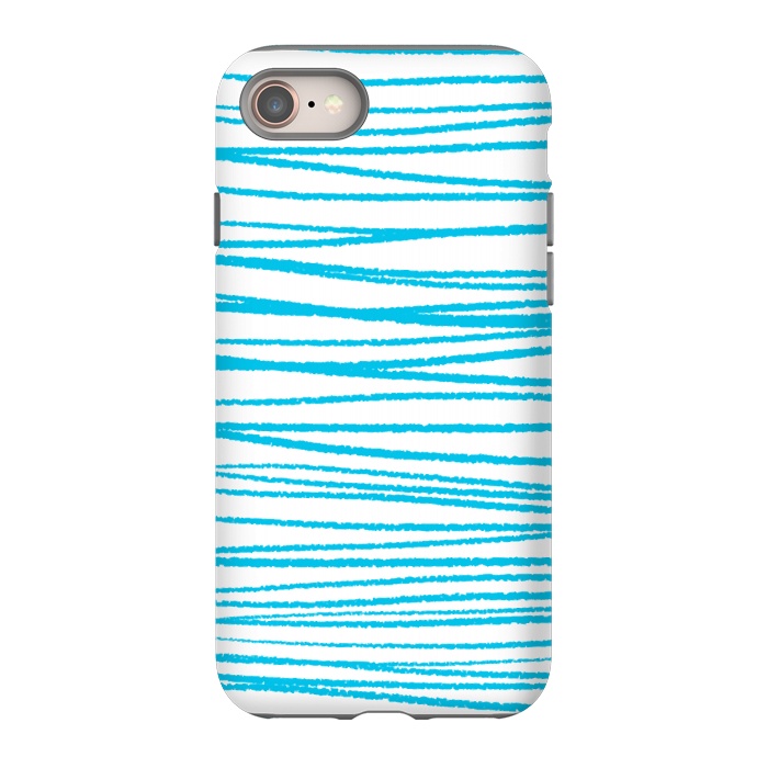 iPhone 8 StrongFit Blue Threads by Martina