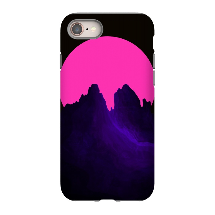 iPhone 8 StrongFit The great pink moon by Steve Wade (Swade)