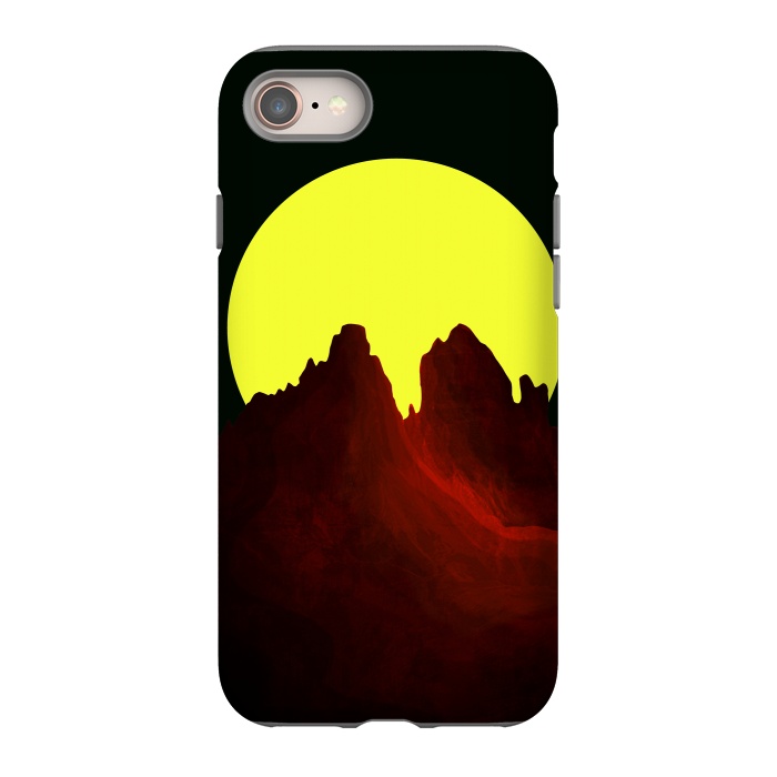iPhone 8 StrongFit The great yellow moon by Steve Wade (Swade)
