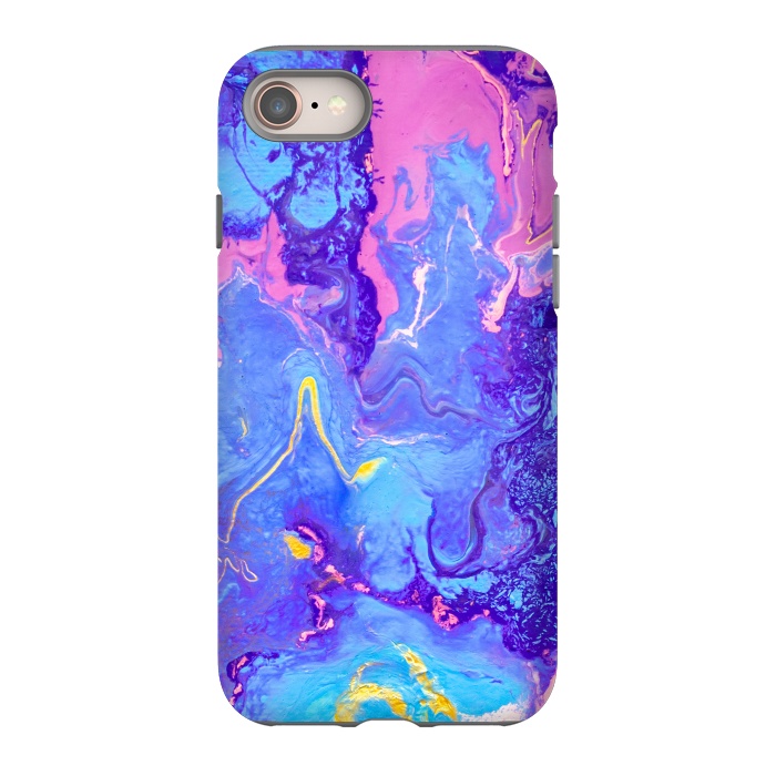 iPhone 8 StrongFit Colorful Modern Art by ArtsCase