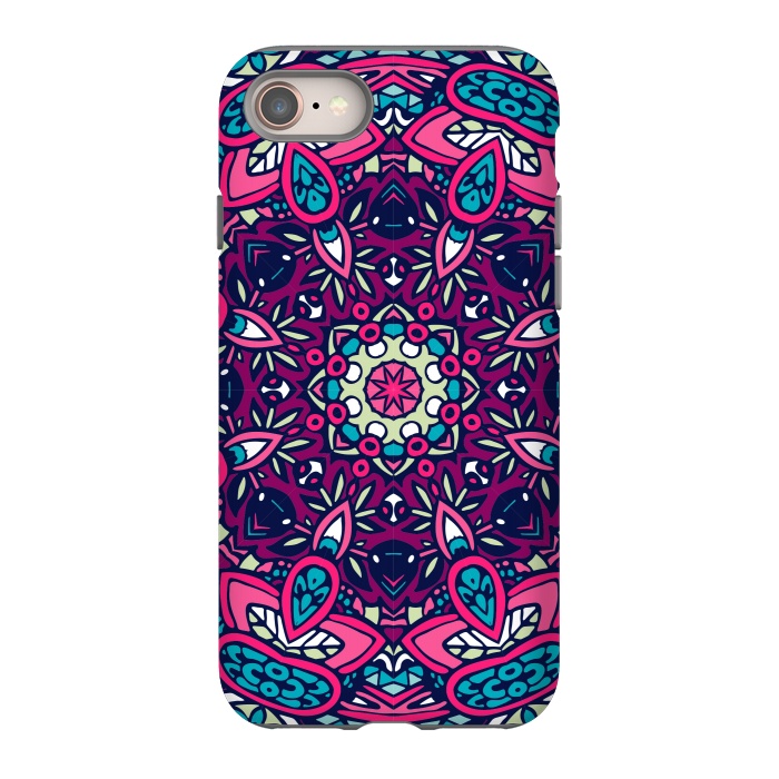 iPhone 8 StrongFit Bright Color Mandalas I by ArtsCase