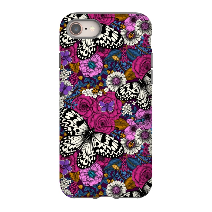 iPhone 8 StrongFit A colorful garden II by Katerina Kirilova