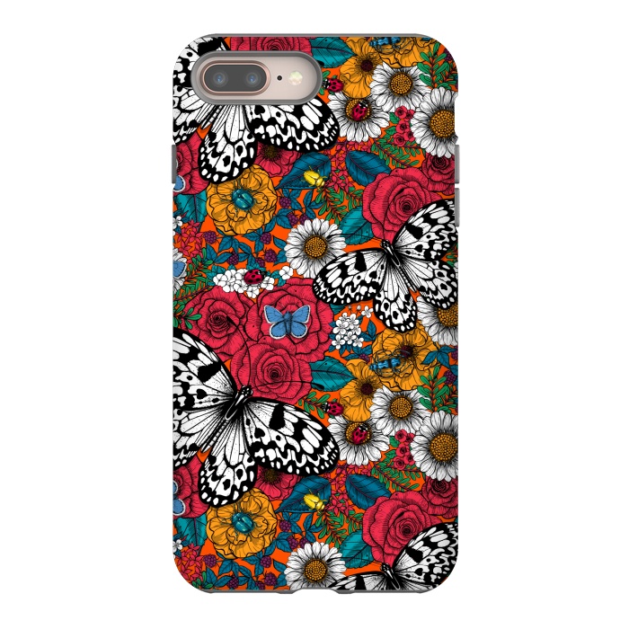 iPhone 8 plus StrongFit A colorful garden by Katerina Kirilova