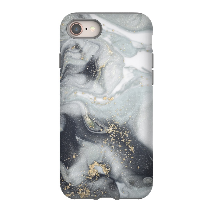 iPhone 8 StrongFit Style Incorporates the Swirls of Marble by ArtsCase