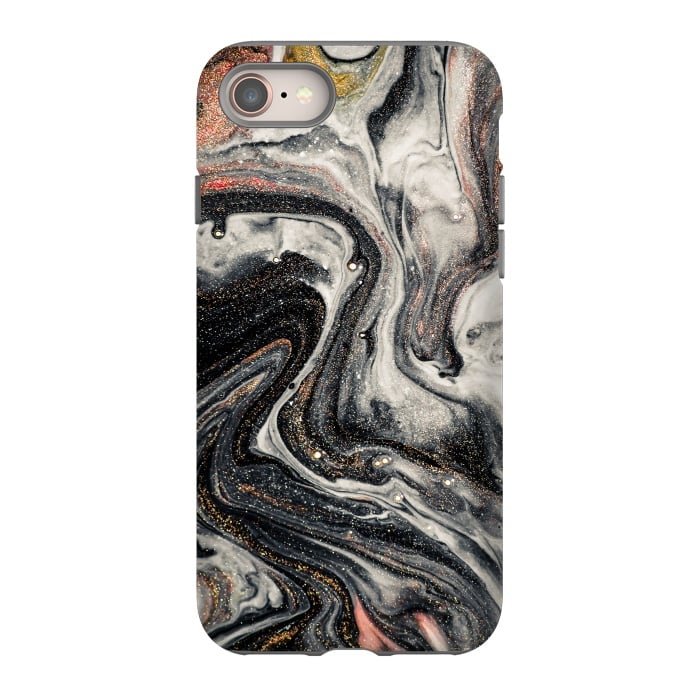 iPhone 8 StrongFit Swirls of Marble and The Ripples of Agate by ArtsCase