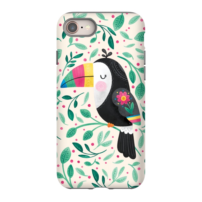iPhone 8 StrongFit Cheeky Toucan by Noonday Design