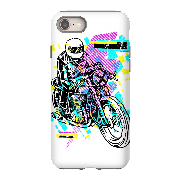 iPhone 8 StrongFit Pop Biker by Afif Quilimo
