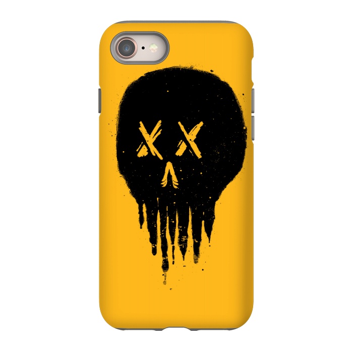 iPhone 8 StrongFit Trickle Skull by Afif Quilimo