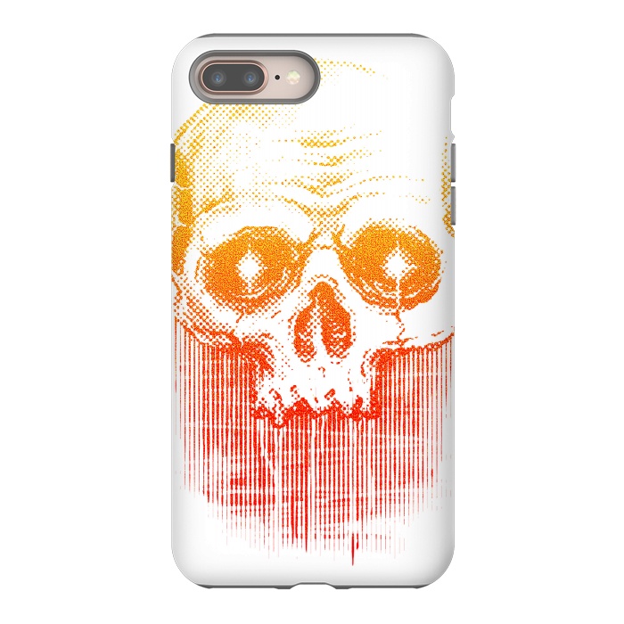 iPhone 8 plus StrongFit Skull Gradient by Afif Quilimo