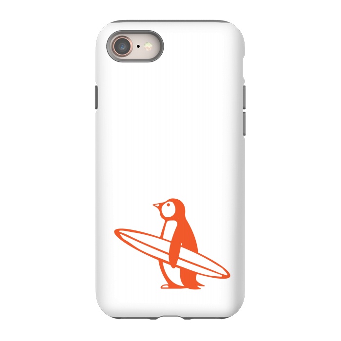 iPhone 8 StrongFit SURF PENGUIN by Arif Rahman