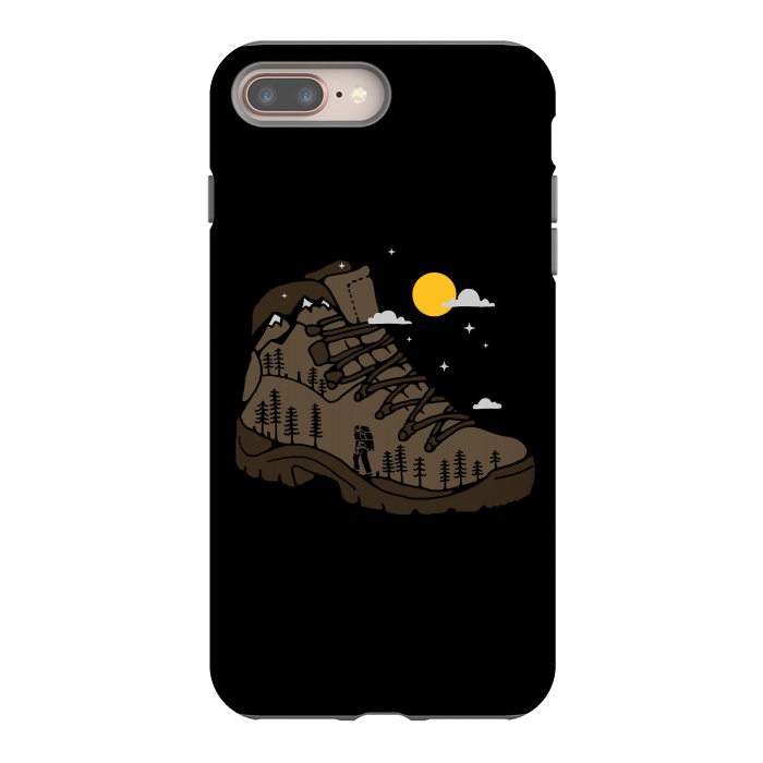 iPhone 8 plus StrongFit Adventure Boot by Afif Quilimo