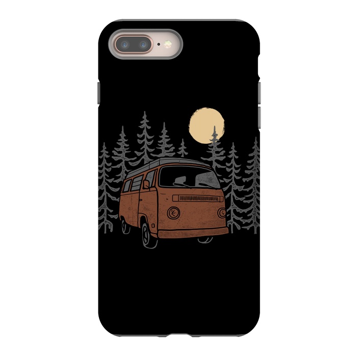 iPhone 8 plus StrongFit Adventure Van by Afif Quilimo