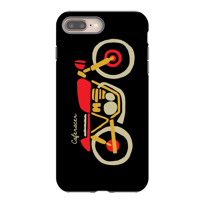 iPhone 8 plus StrongFit Caferacer by Afif Quilimo
