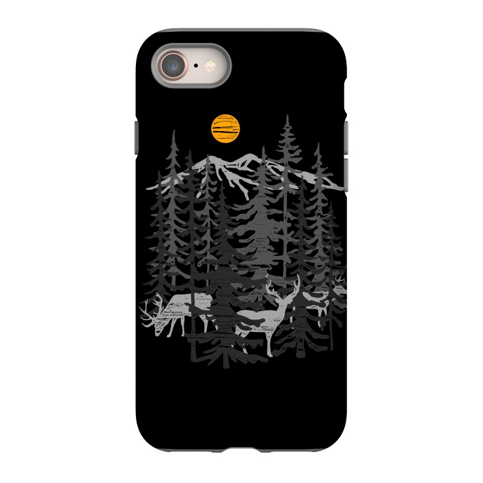 iPhone 8 StrongFit Deers by Afif Quilimo