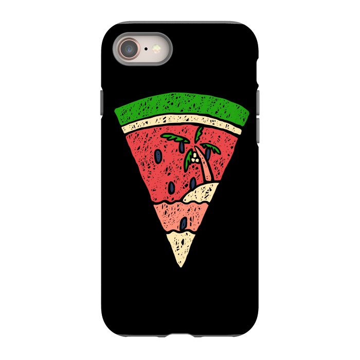 iPhone 8 StrongFit Watermelon and Beach by Afif Quilimo