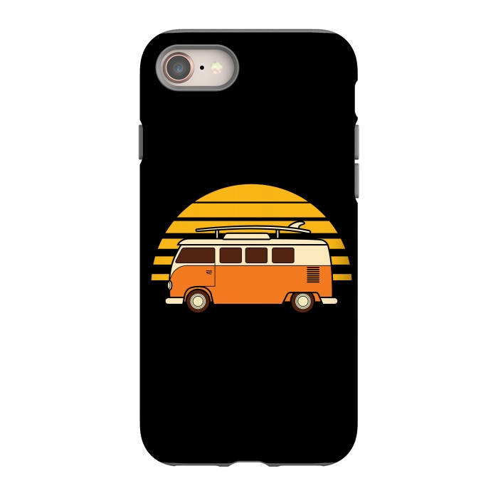 iPhone 8 StrongFit Sunset Van by Afif Quilimo