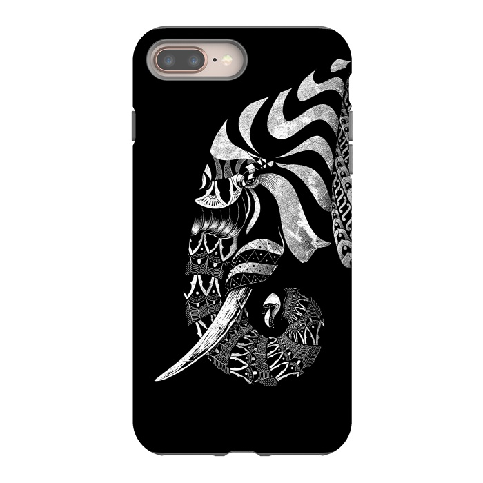 iPhone 8 plus StrongFit Elephant Ornate by Afif Quilimo