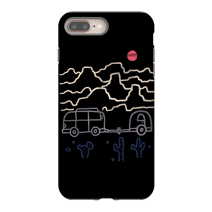 iPhone 8 plus StrongFit Van Desert by Afif Quilimo