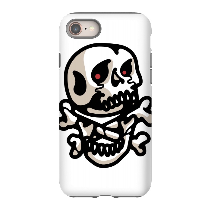 iPhone 8 StrongFit Crossbones by Afif Quilimo
