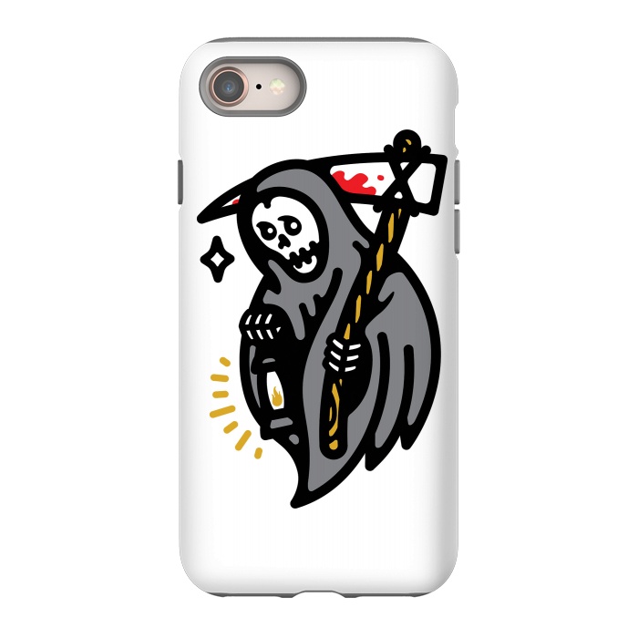 iPhone 8 StrongFit Grim Lantern by Afif Quilimo