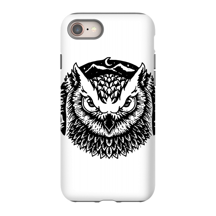 iPhone 8 StrongFit Owly by Afif Quilimo