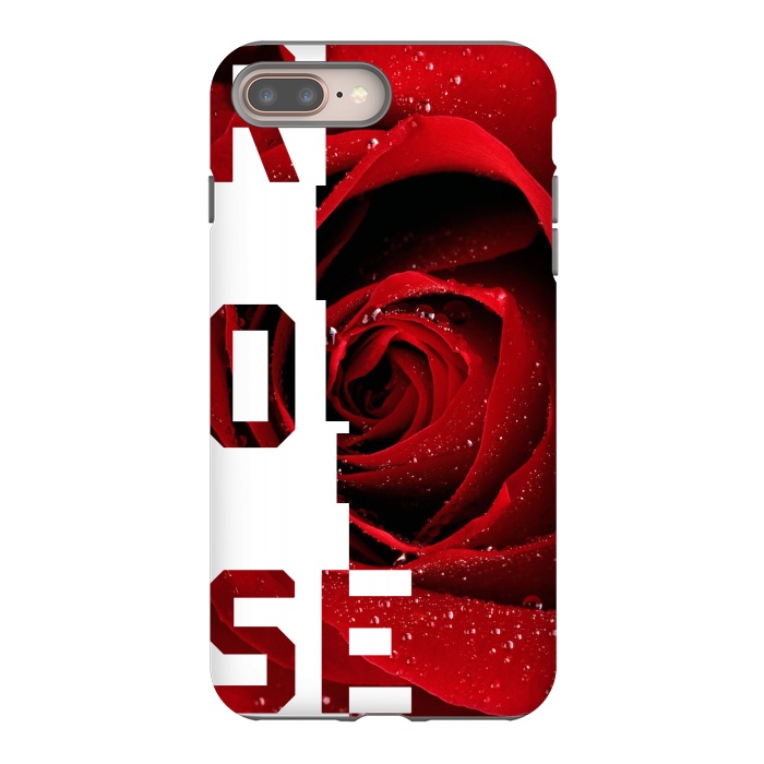 iPhone 8 plus StrongFit Rose by Carlos Maciel