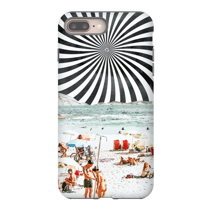 iPhone 8 plus StrongFit Summer On The Beach by Uma Prabhakar Gokhale