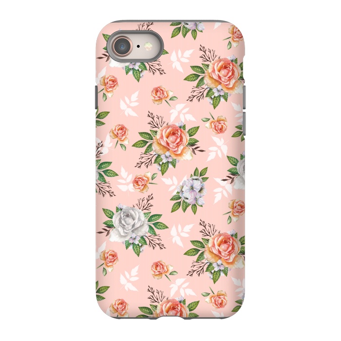 iPhone 8 StrongFit Vintage roses by Julia Badeeva