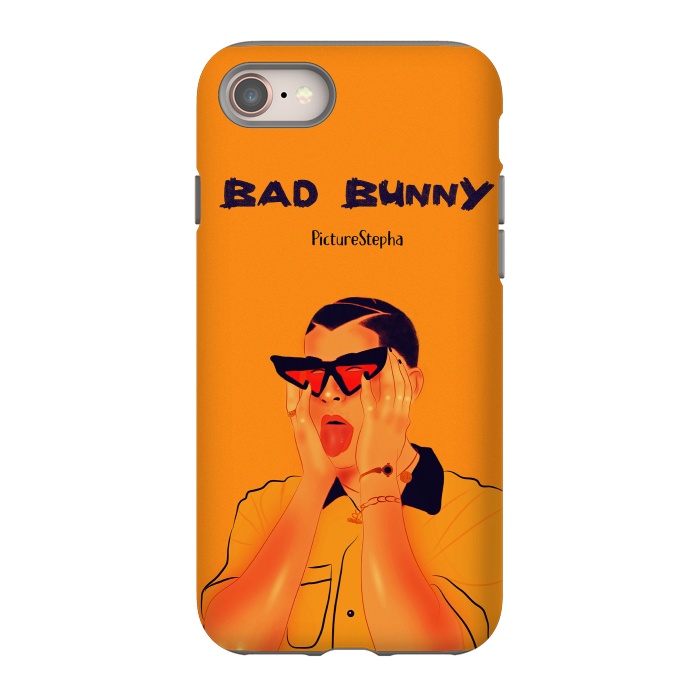iPhone 8 StrongFit bad bunny by stephania