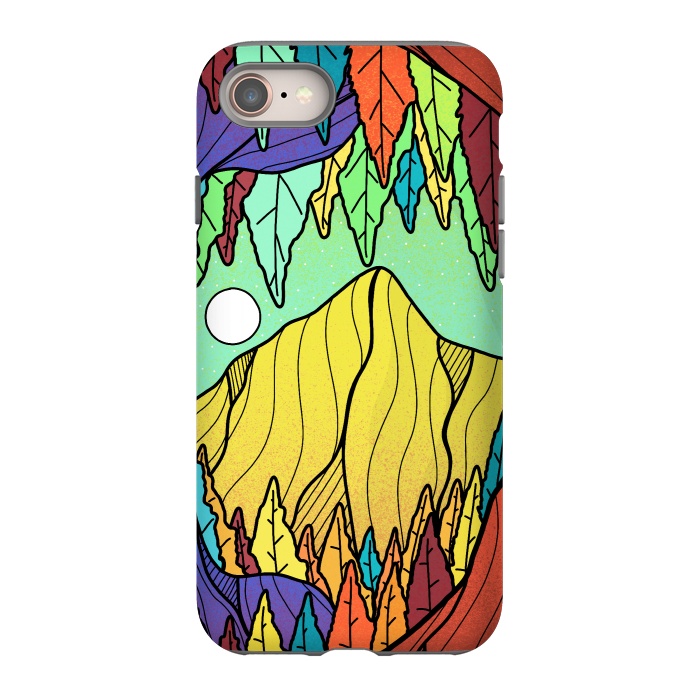 iPhone 8 StrongFit The forest cave by Steve Wade (Swade)