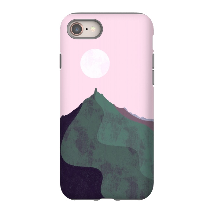 iPhone 8 StrongFit The  mauve sky peak by Steve Wade (Swade)
