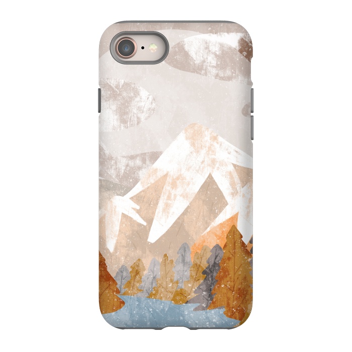 iPhone 8 StrongFit A cold autumn land by Steve Wade (Swade)