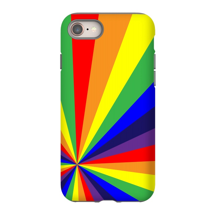 iPhone 8 StrongFit rainbow rays by MALLIKA