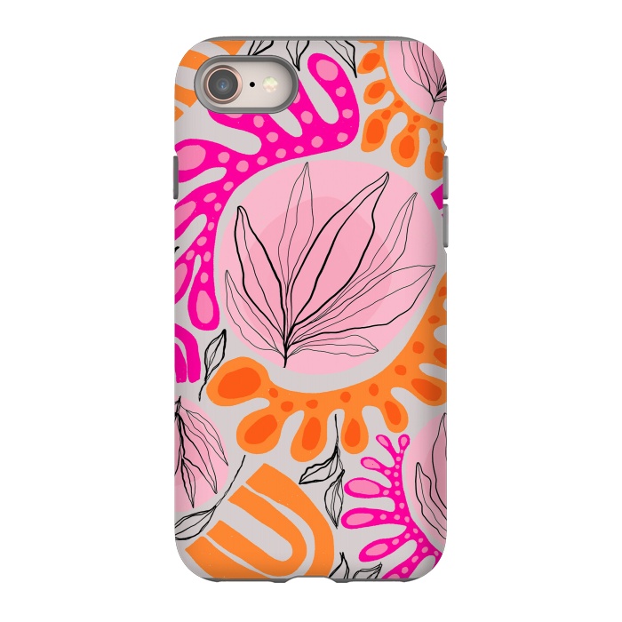 iPhone 8 StrongFit Matiso Floral by Hanny Agustine