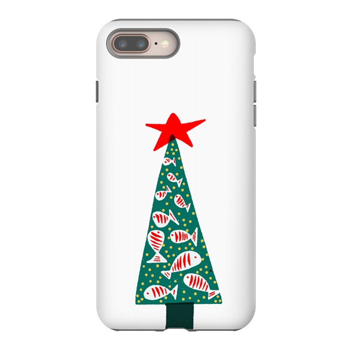 iPhone 8 plus StrongFit Christmas Tree 1 by Hanny Agustine