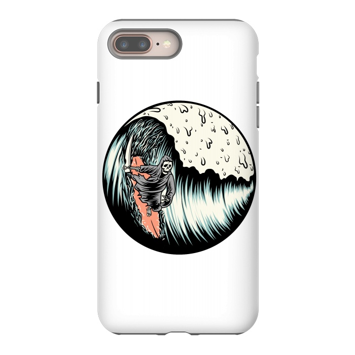 iPhone 8 plus StrongFit Reaper Vacation by Afif Quilimo
