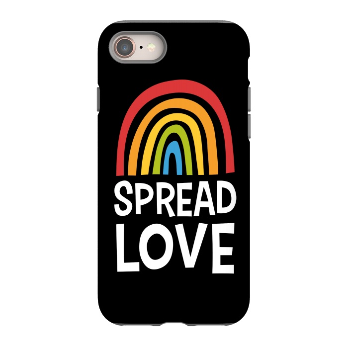 iPhone 8 StrongFit Spread Love by Majoih