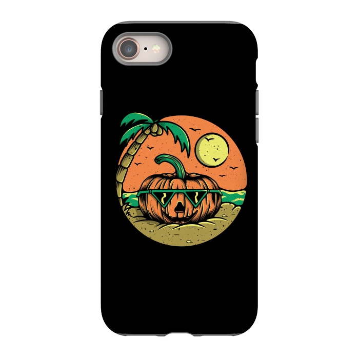 iPhone 8 StrongFit Pumpkin Summer by Afif Quilimo