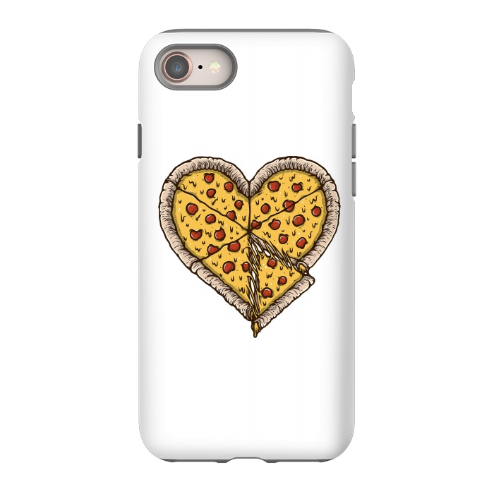 iPhone 8 StrongFit Pizza Lover by Afif Quilimo