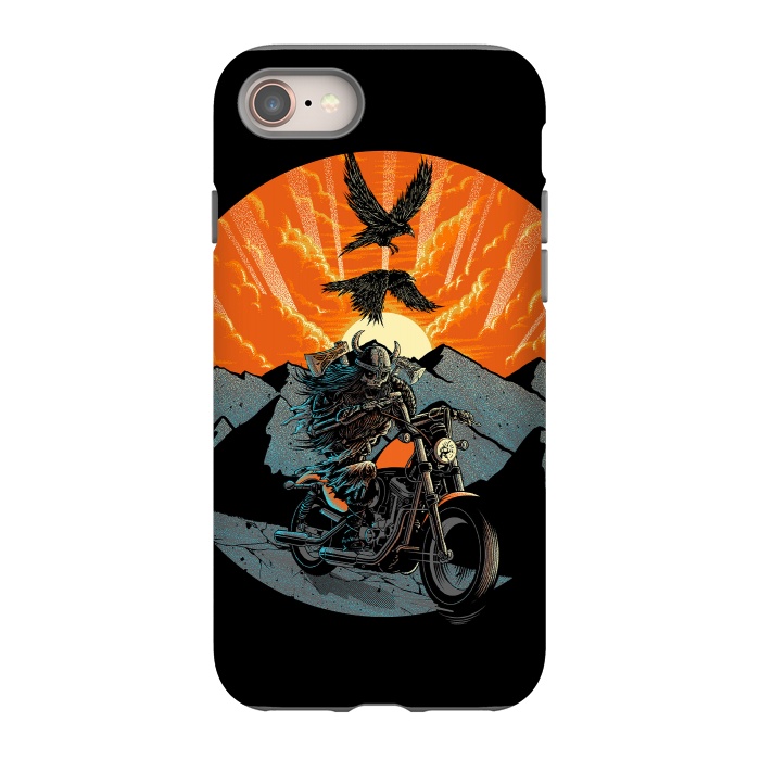 iPhone 8 StrongFit Viking Rider by Afif Quilimo