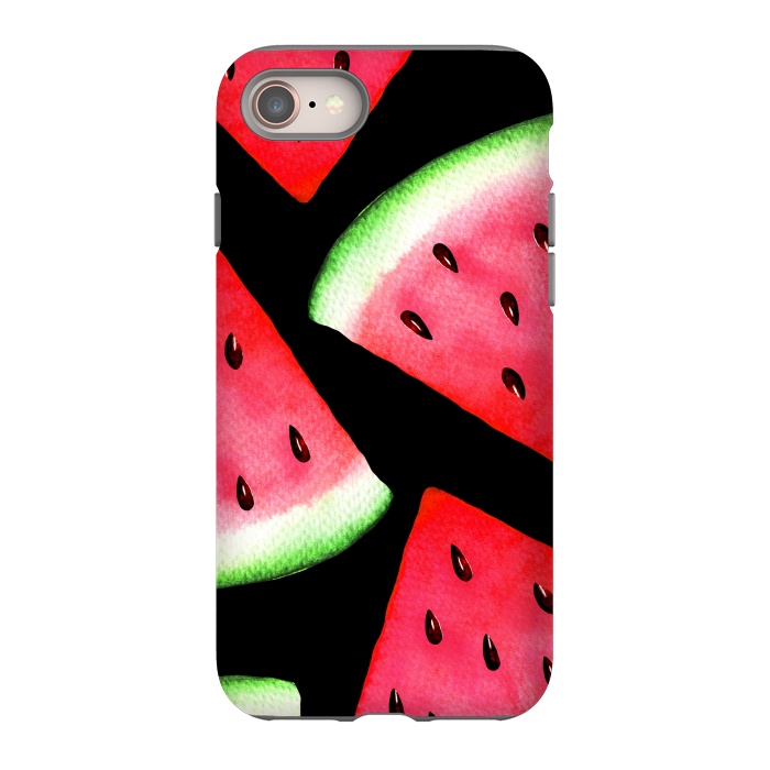 iPhone 8 StrongFit Watermelon by Julia Badeeva
